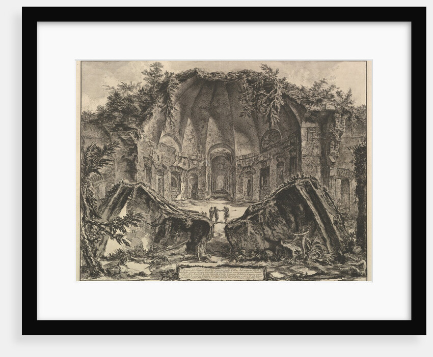 Hadrian's Villa: The Canopus, ca. 1769 by Giovanni Battista Piranesi