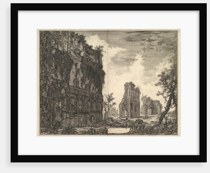 Hadrian's Villa: The Piazza d'Or by Giovanni Battista Piranesi