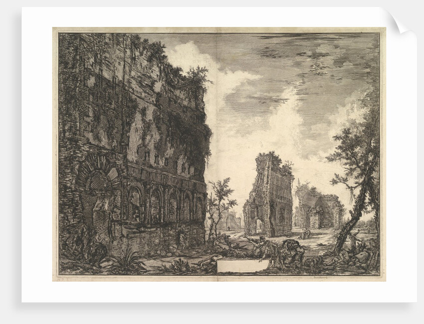Hadrian's Villa: The Piazza d'Or by Giovanni Battista Piranesi