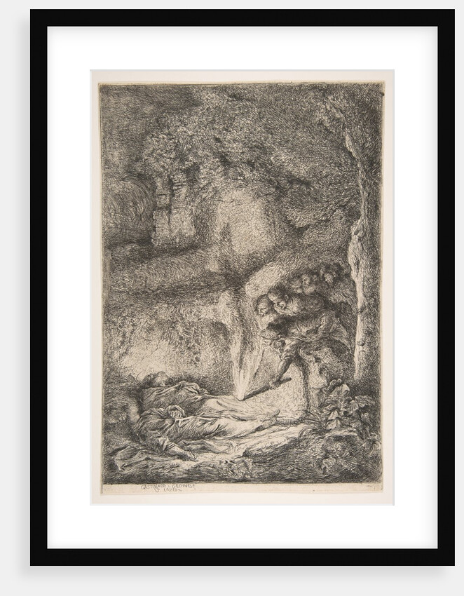 Finding of the bodies of Saints Peter and Paul, ca. 1647-51 by Giovanni Benedetto Castiglione