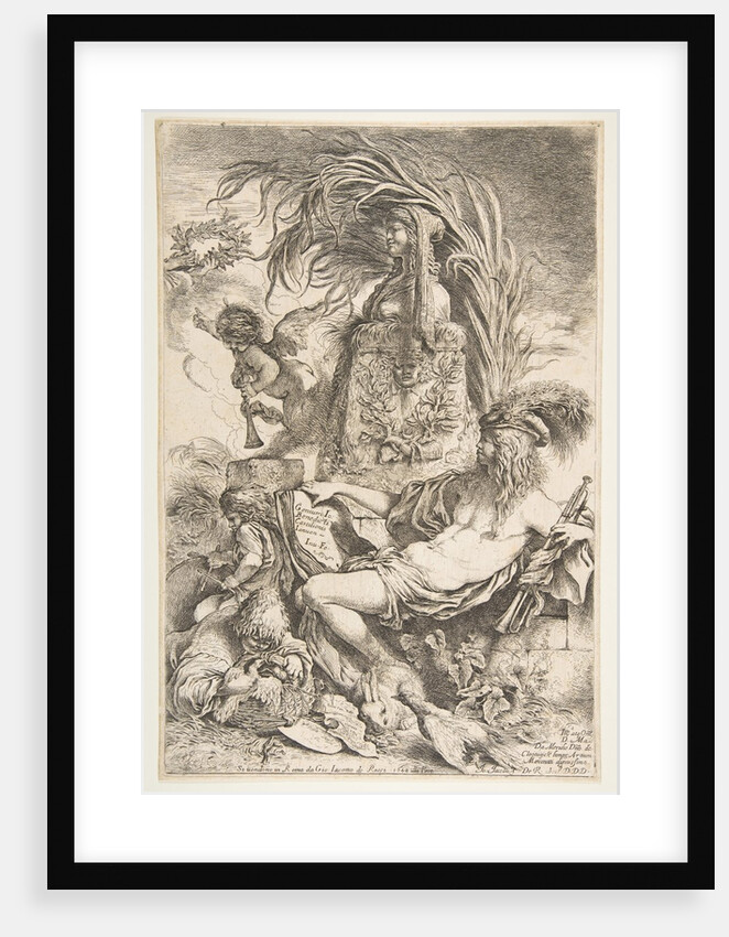 The Genius of Castiglione, ca. 1645-47 by Giovanni Benedetto Castiglione