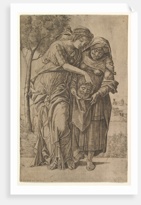 Judith and her maidservant with the head of Holofernes, 1500-1530 by Girolamo Mocetto