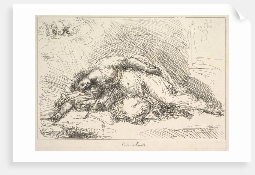 Woman Slain with Sword, 1740-1802 by Giuseppe Canale