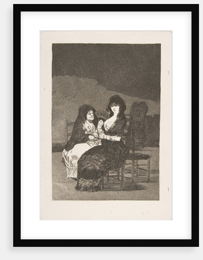 Plate 15 from 'Los Caprichos': Pretty Advice, 1799 by Francisco Goya