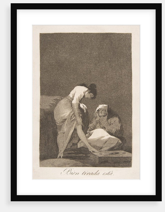 Plate 17 from 'Los Caprichos': It is nicely stretched, 1799 by Francisco Goya