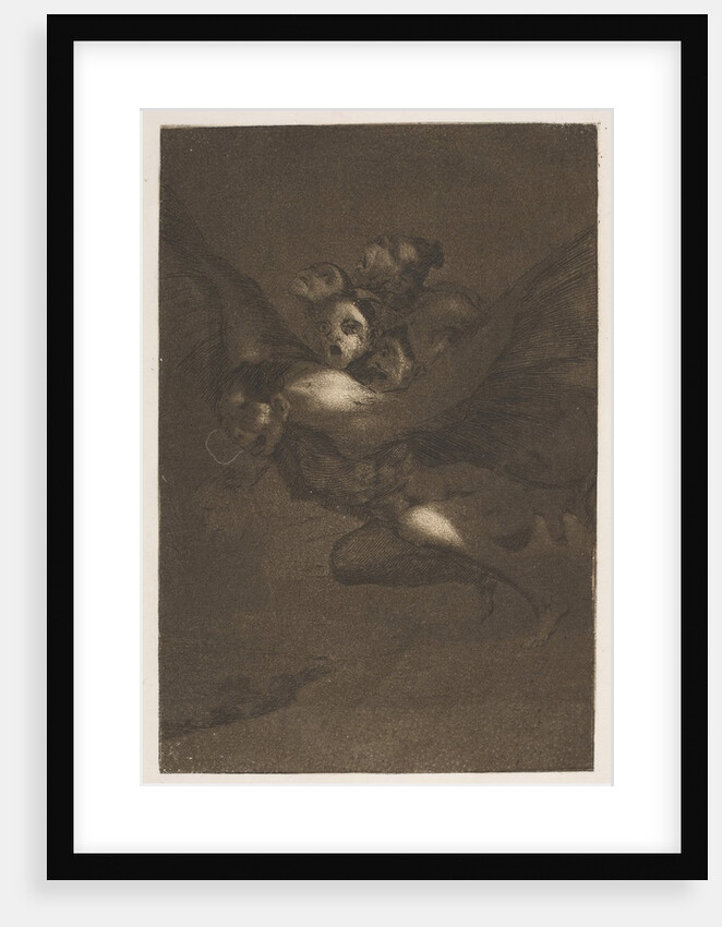 Bon Voyage, from The Caprices, plate 64, 1799 by Francisco Goya