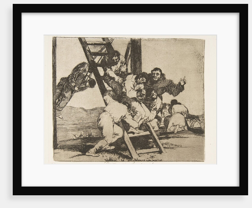 Plate 14 from 'The Disasters of War': 'It's …, 1810 by Francisco Goya