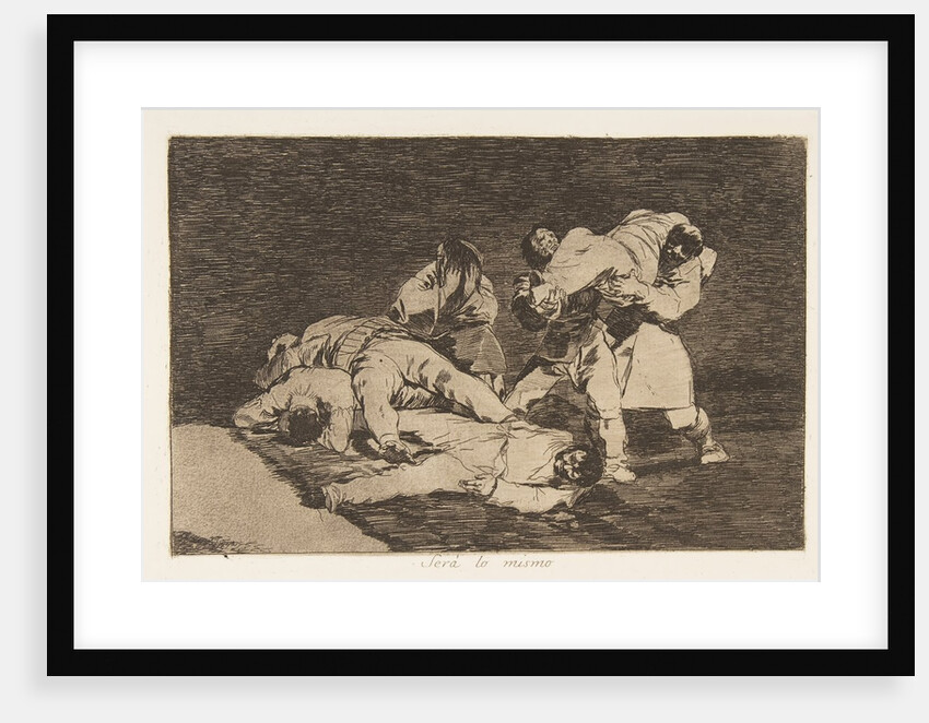 Plate 21 from 'The Disasters of War': 'It w…, 1810 by Francisco Goya