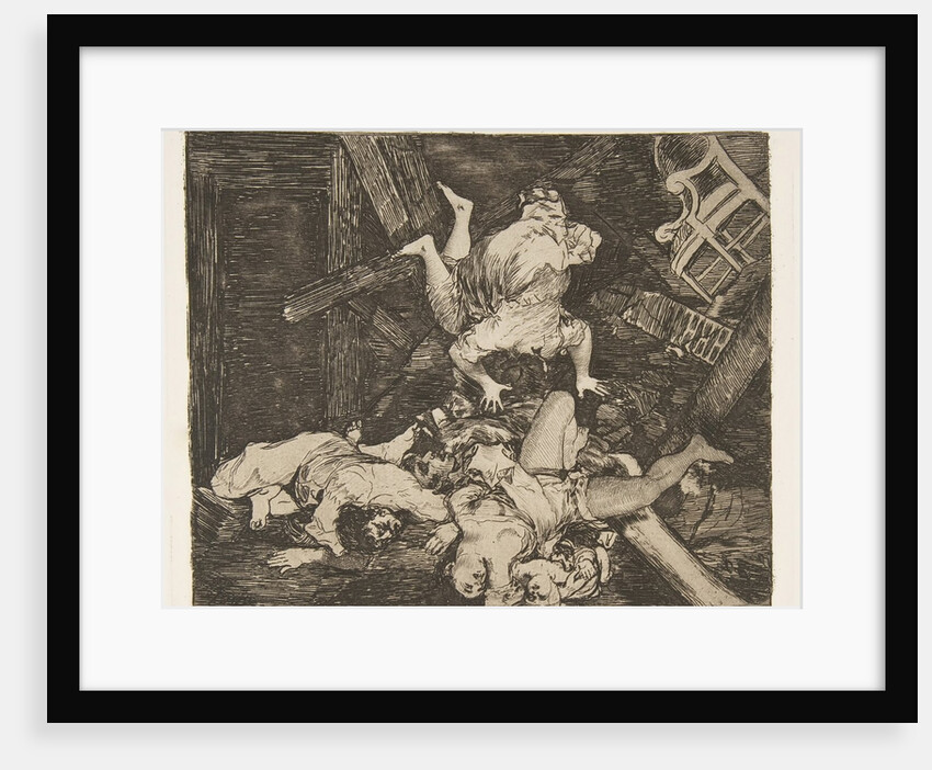 Plate 30 from 'The Disasters of War': 'Ravag…, 1810 by Francisco Goya