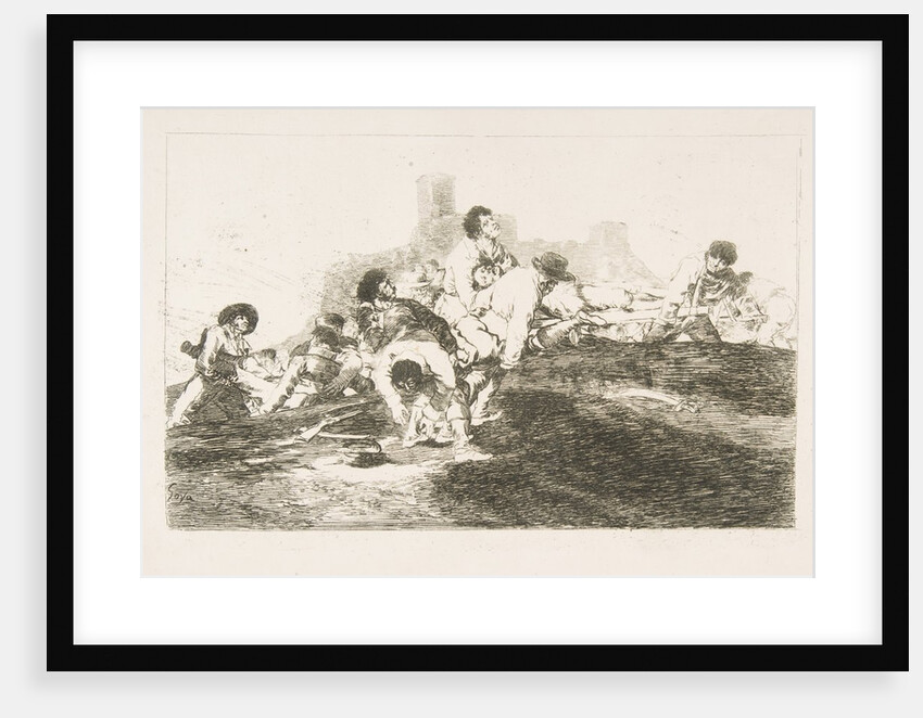 Plate 24 from 'The Disasters of War':' They can still be of u…, 1810 by Francisco Goya