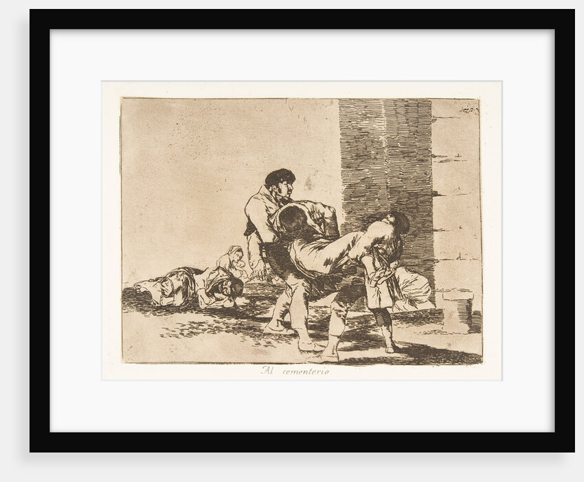 Plate 56 from 'The Disasters of War': 'To…, 1811-12 by Francisco Goya