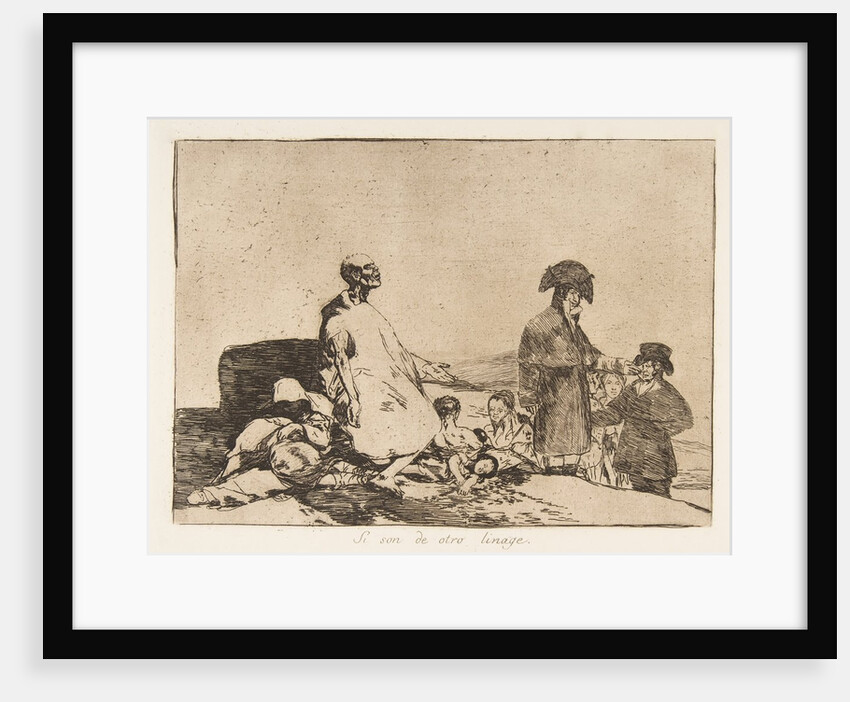 Plate 61 from 'The Disasters of War': 'Pe…, 1811-12 by Francisco Goya