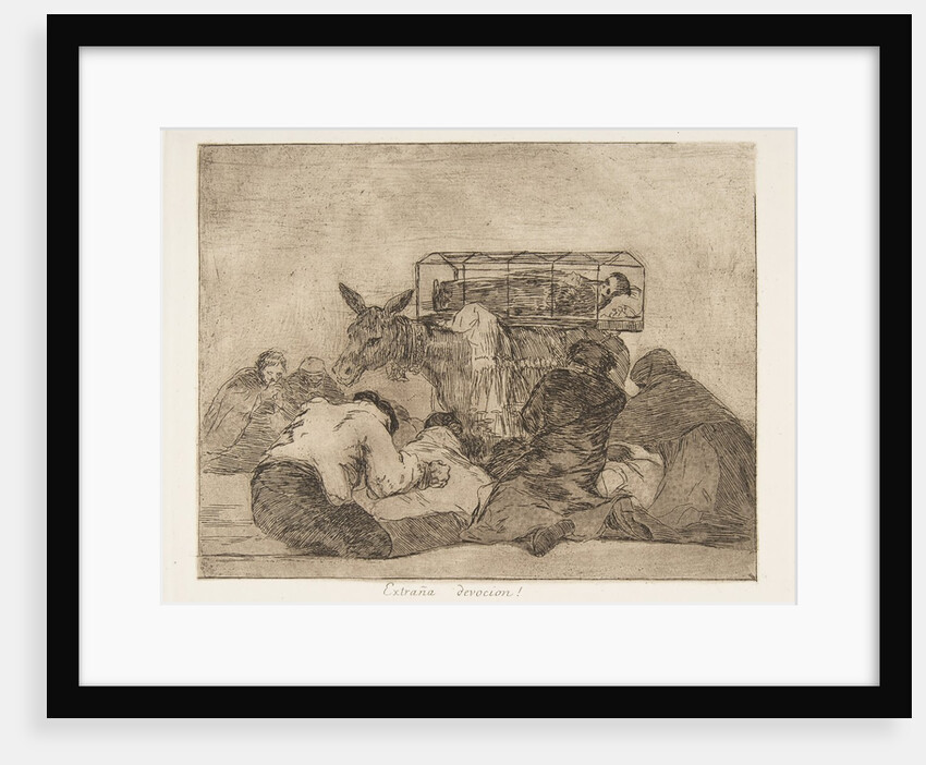 Plate 66 from 'The Disasters of War' by Francisco Goya