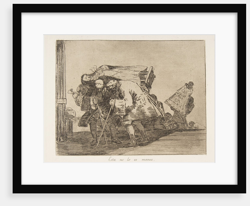 Plate 67 from 'The Disasters of War' by Francisco Goya