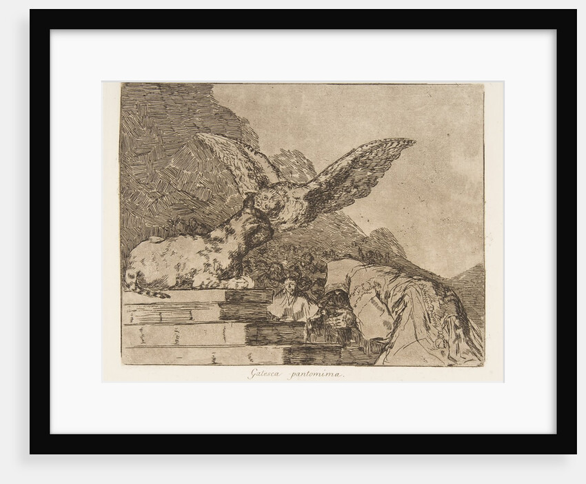 Plate 73 from 'The Disasters of War' by Francisco Goya