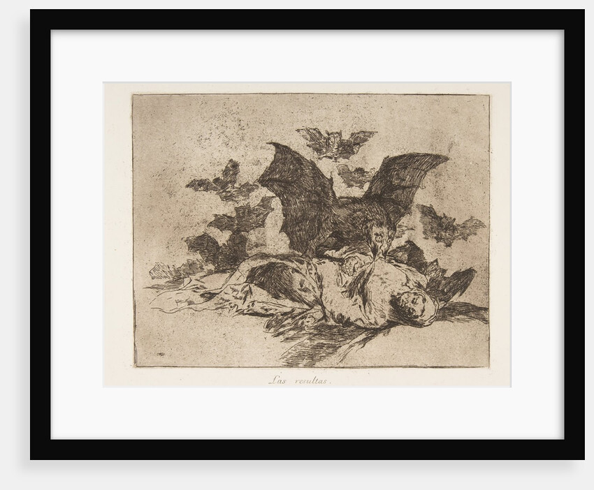 Plate 72 from 'The Disasters of War' by Francisco Goya