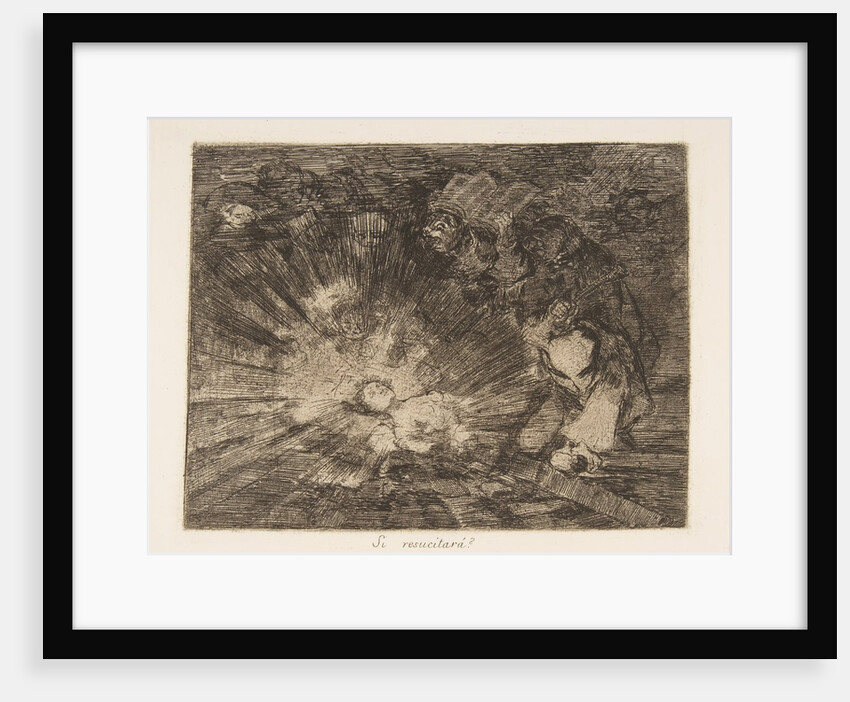 Plate 80 from 'The Disasters of War': 'Wil…, 1810-20, published 1863 by Francisco Goya