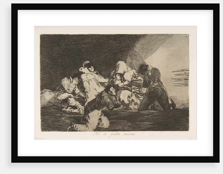 Plate 26 from 'The Disasters of War': 'One…, 1810-20, published 1863 by Francisco Goya