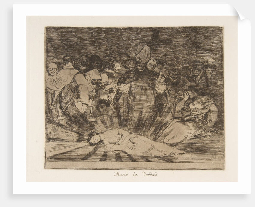 Plate 79 from 'The Disasters of War' by Francisco Goya