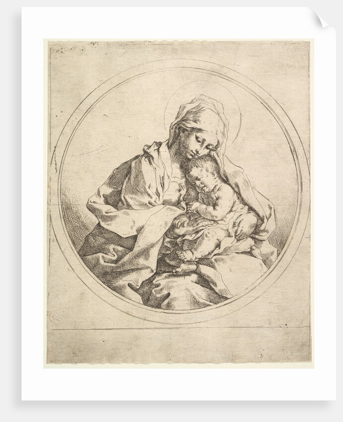 The Madonna and Child in the Round by Guido Reni