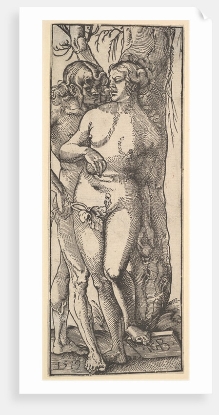 Adam and Eve, 1519 by Hans Baldung