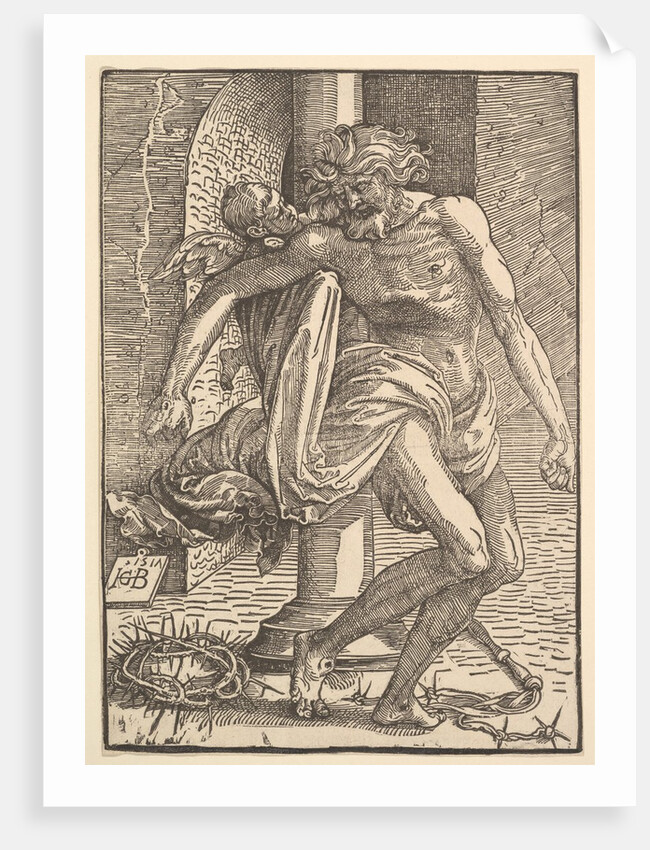 Christ with the Instruments of Torture Supported by a Little Angel, 1517 by Hans Baldung