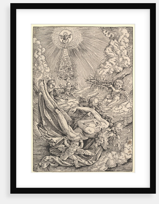 The Body of Christ Carried by Angels towards Heaven, 1516 by Hans Baldung