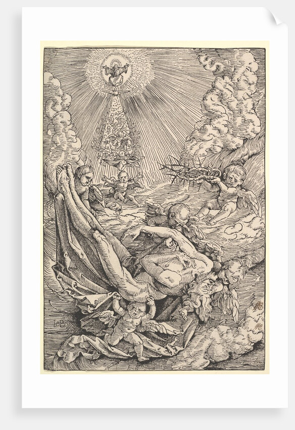 The Body of Christ Carried by Angels towards Heaven, 1516 by Hans Baldung