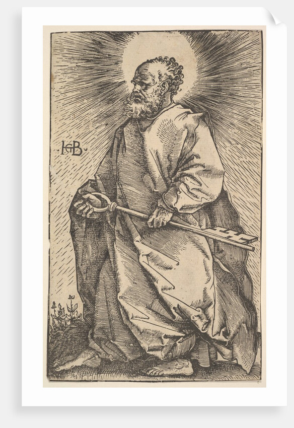 St. Peter from Christ and the Apostles, 1519 by Hans Baldung