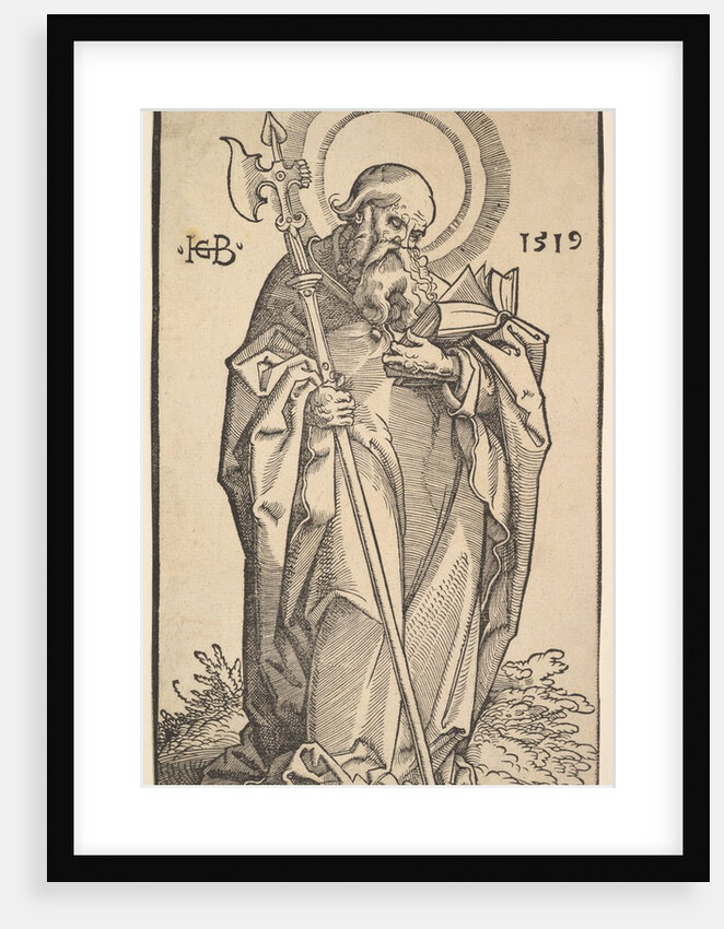 St. Matthew from Christ and the Apostles, 1519 by Hans Baldung