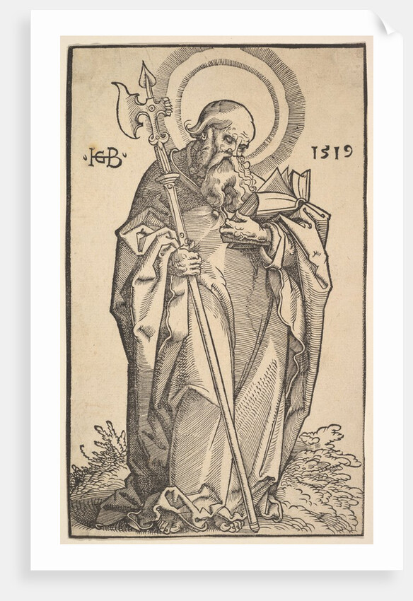 St. Matthew from Christ and the Apostles, 1519 by Hans Baldung