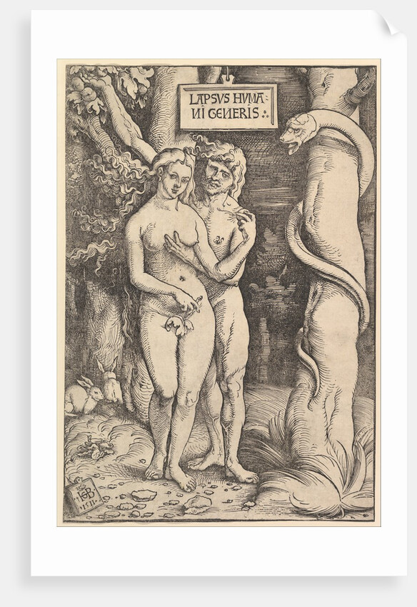 Adam and Eve, 1511 by Hans Baldung