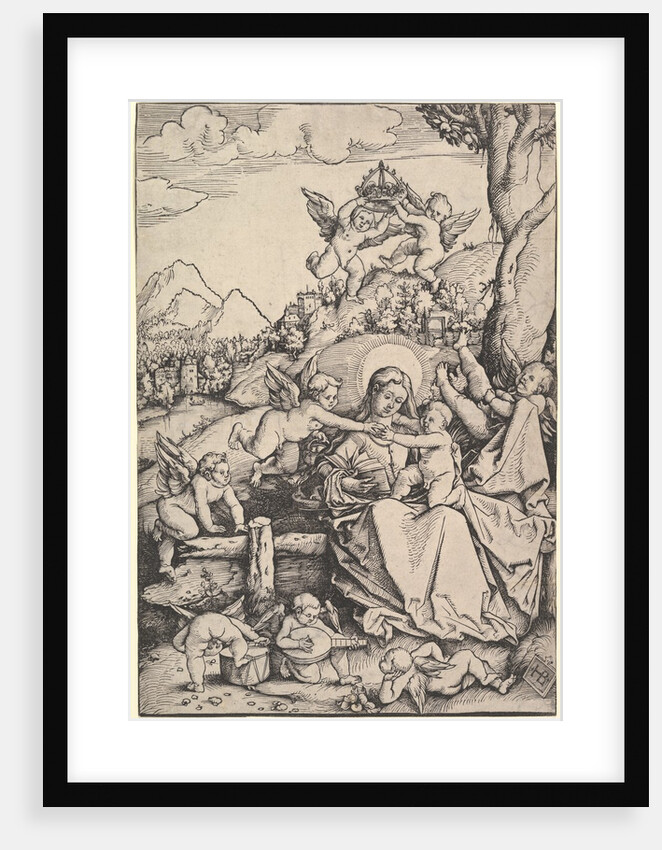 The Virgin and Child with Eight Angels in a Landscape, 1511 by Hans Baldung
