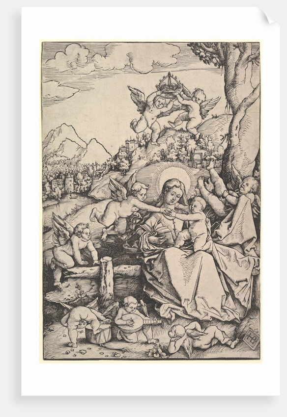 The Virgin and Child with Eight Angels in a Landscape, 1511 by Hans Baldung