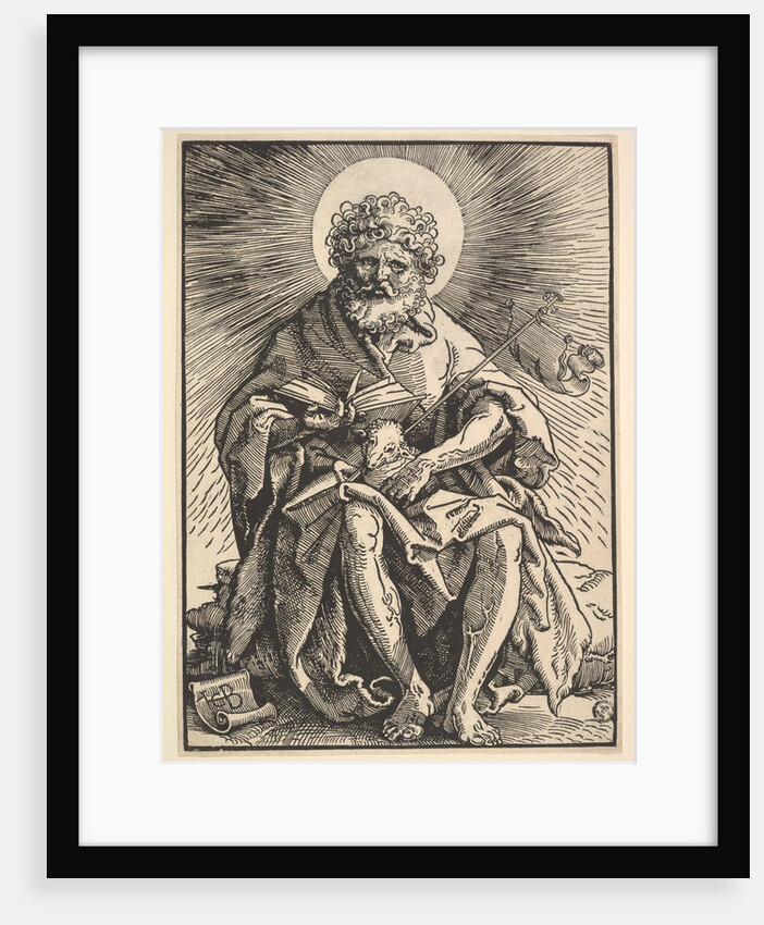 St. John the Baptist Holding the Lamb, ca. 1517 by Hans Baldung