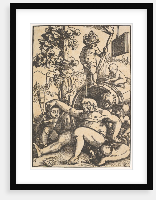 The Drunk Bacchus, ca. 1520 by Hans Baldung