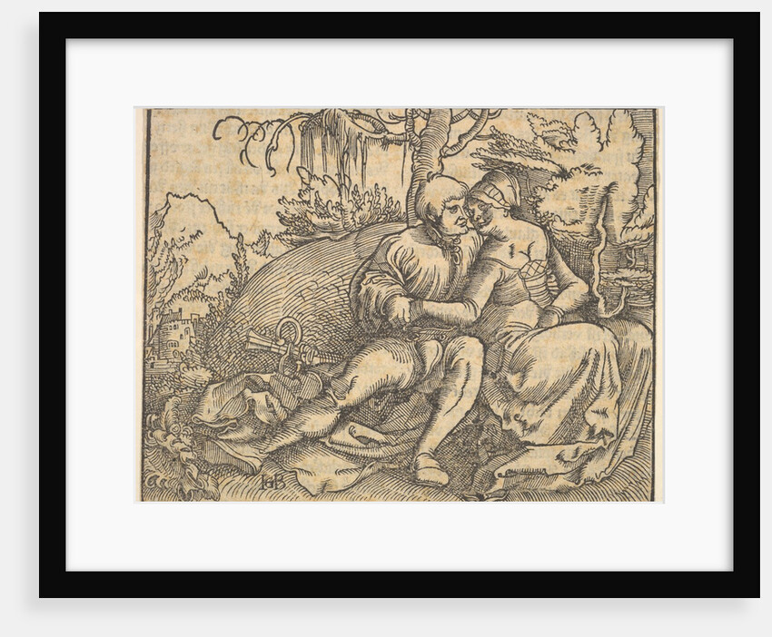 The Sixth of Ten Commandments, from Die zehe gebot by Hans Baldung