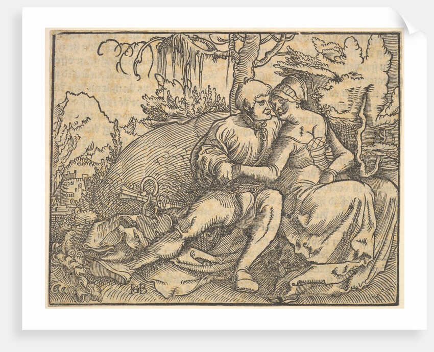 The Sixth of Ten Commandments, from Die zehe gebot by Hans Baldung