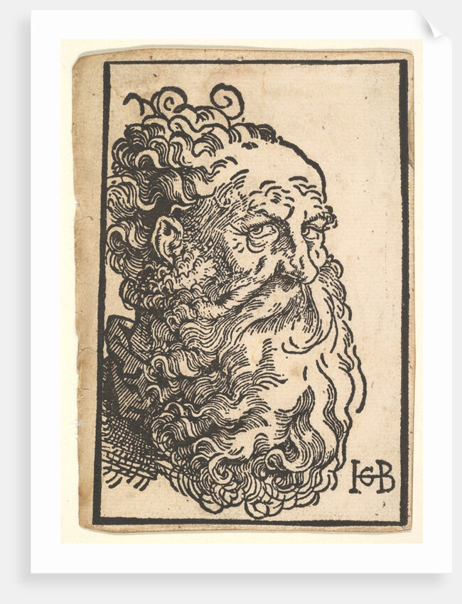 Head of a Bearded Man, ca. 1518-19 by Hans Baldung