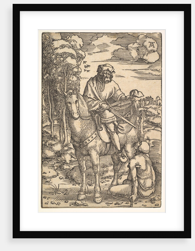 Saint Martin on Horseback, 15th-16th Century by Hans Baldung