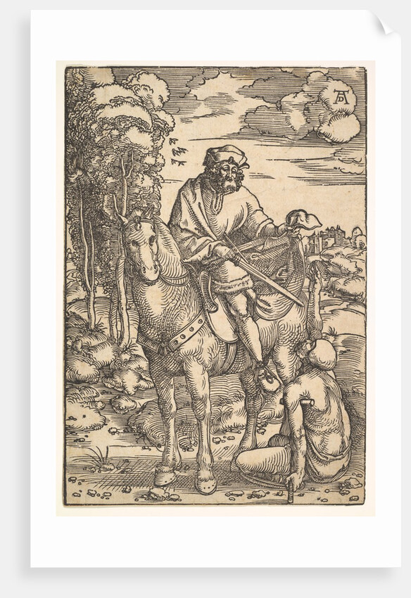Saint Martin on Horseback, 15th-16th Century by Hans Baldung
