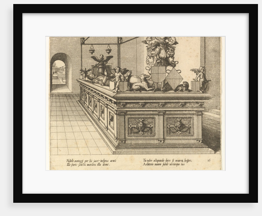 C?notaphiorum, 1563 by Johannes van Doetecum I/Lucas van Doetecum