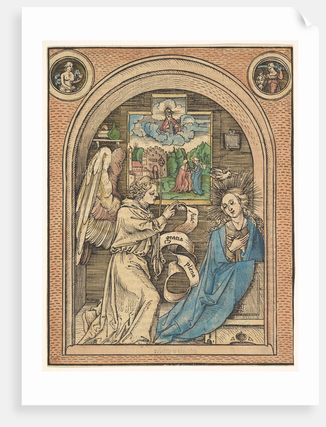 The Annunciation, late 15th-early 16th century by Hans Wechtlin the Elder