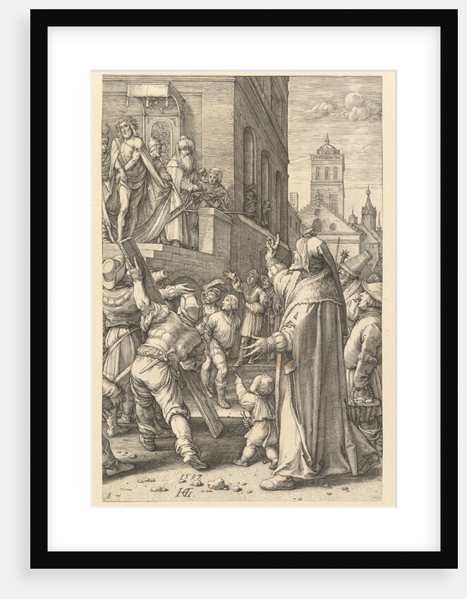 Ecce Homo, from The Passion of Christ, 1597 by Hendrik Goltzius
