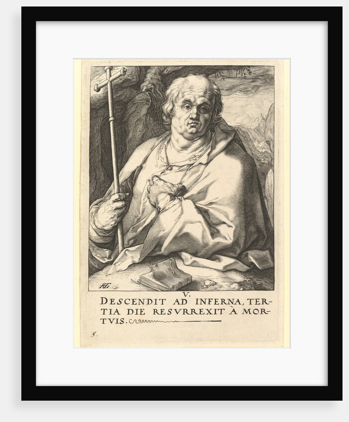 St. Philip, from Christ, the Apostles and St. Paul with the Creed, ca.1589 by Hendrik Goltzius