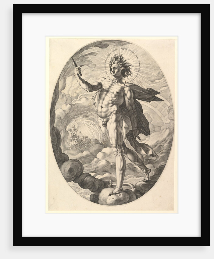 Apollo, 1588 by Hendrik Goltzius