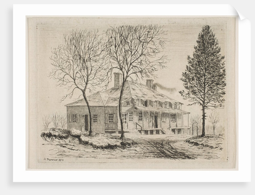 Somerindyck House, 1870 by Henry Farrer
