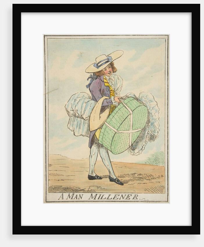 A Man Millener, February 16, 1787 by Henry Kingsbury (attributed to)