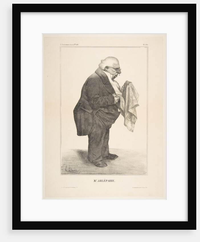 Harlé Père, published in La Caricature no. 136, June 5, 1833, June 5, 1833 by Honore Daumier