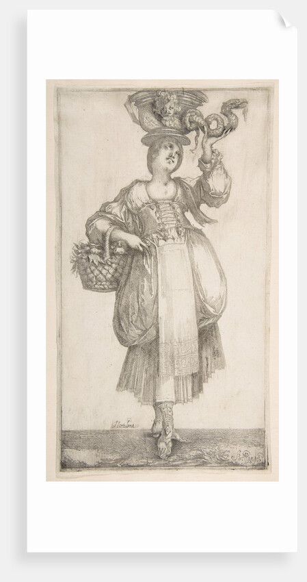 Hortulana, from Hortulanae series, 1611 by Jacques Bellange